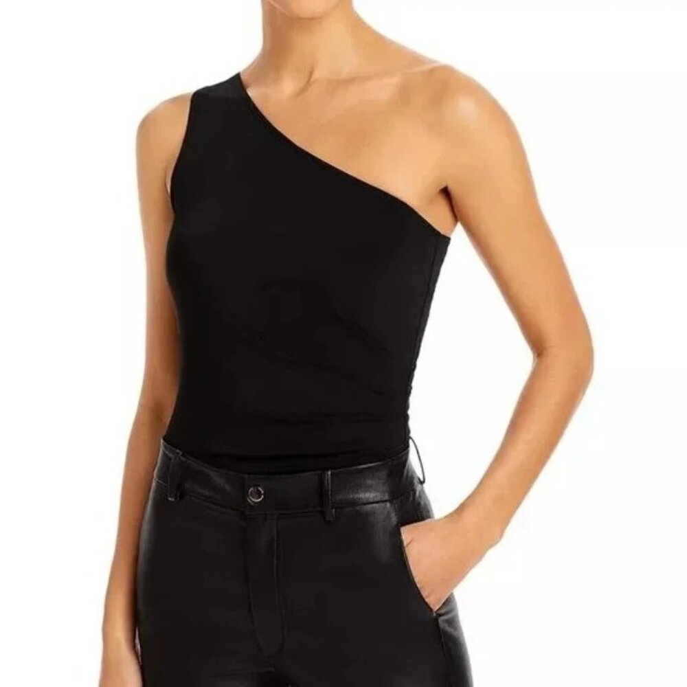 AQUA One Shoulder Bodysuit - US XS